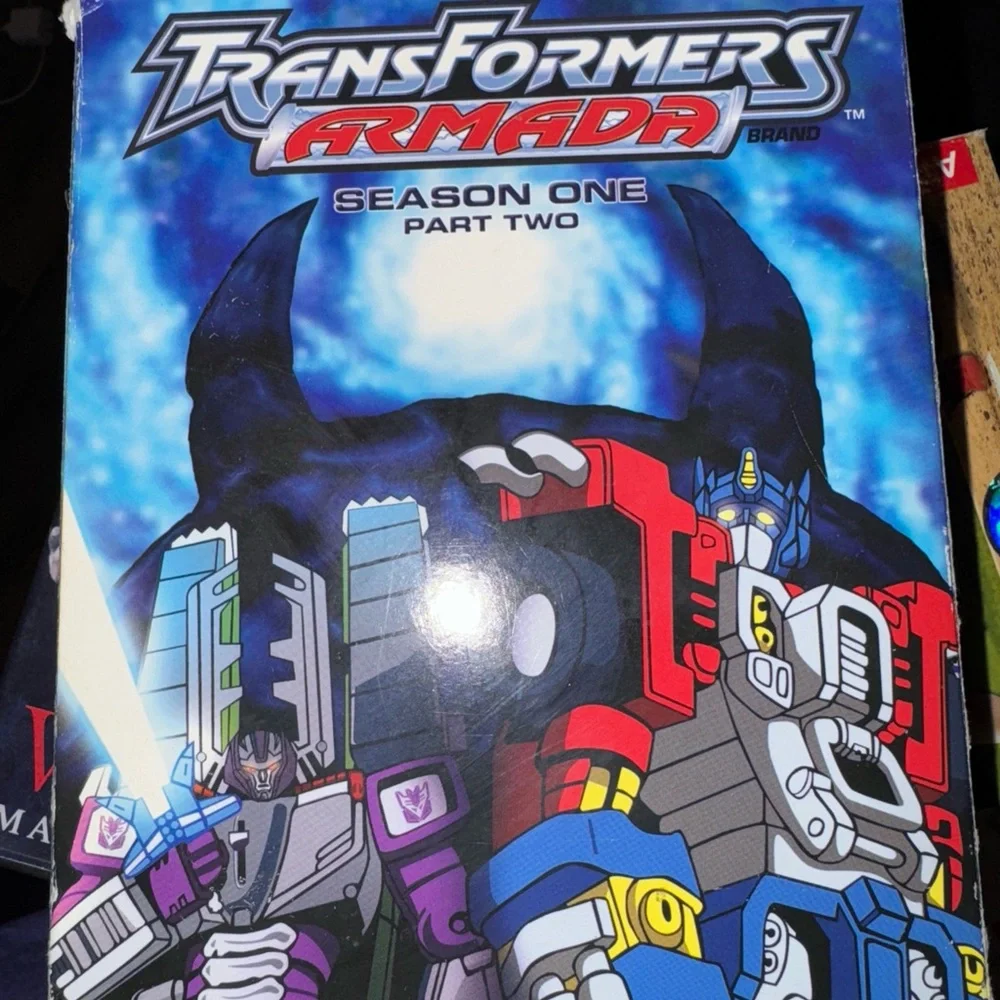 Transformers Armada Season One Part Two DVD 4 Disc Set Not tested
